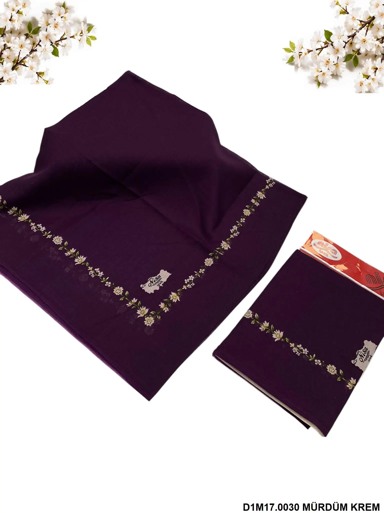 90 CM İÇİ BOŞ MÜRDÜM KREM (D1M17)