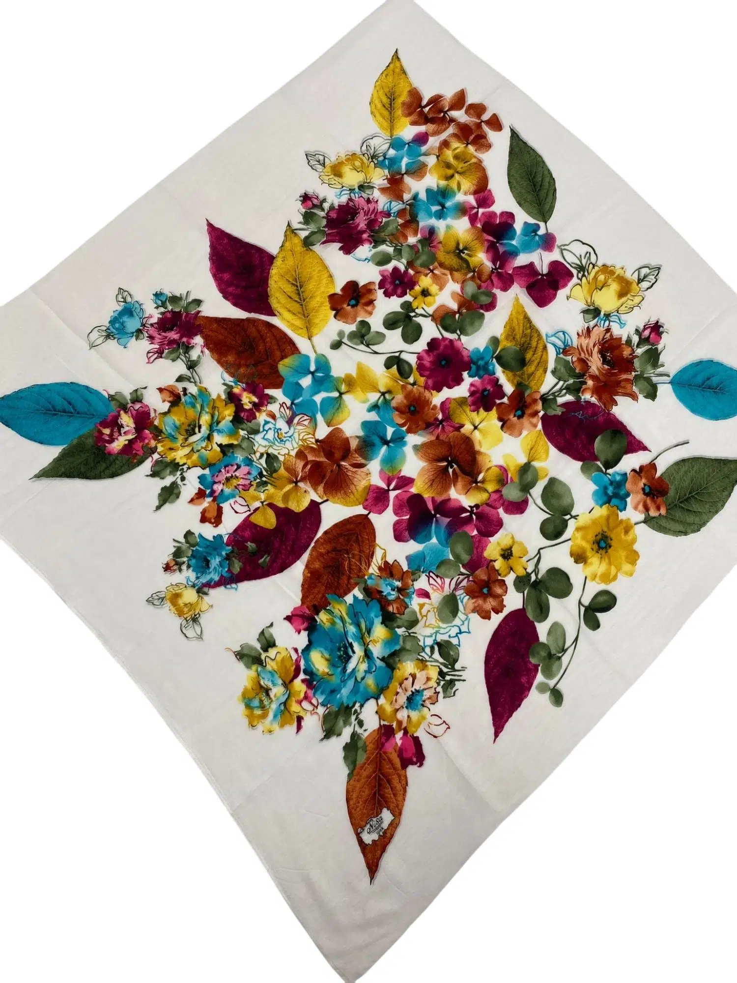 DESENLİ OYALIK 100 CM BEYAZ PEMBE MAVİ (B2M1)