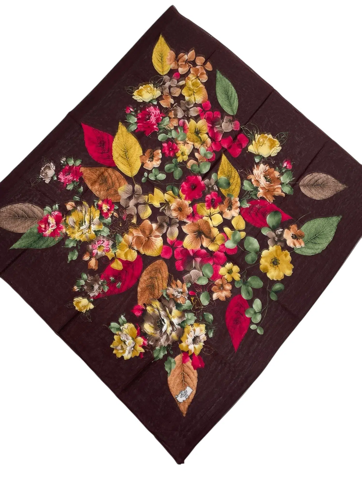 DESENLİ OYALIK 100 CM KAHVERENGİ (B2M1)