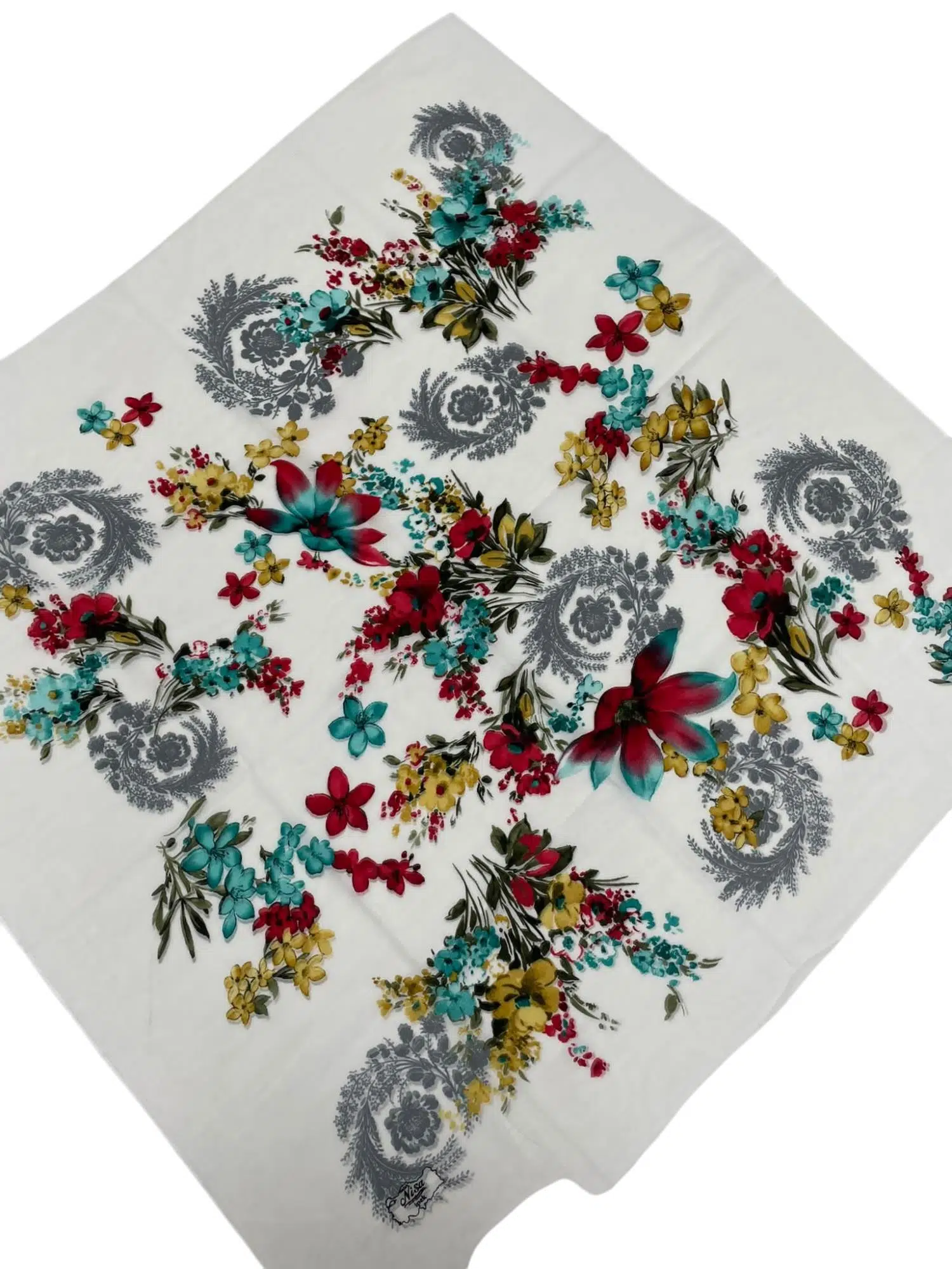 DESENLİ OYALIK BEYAZ KIRMIZI (B3-M4)