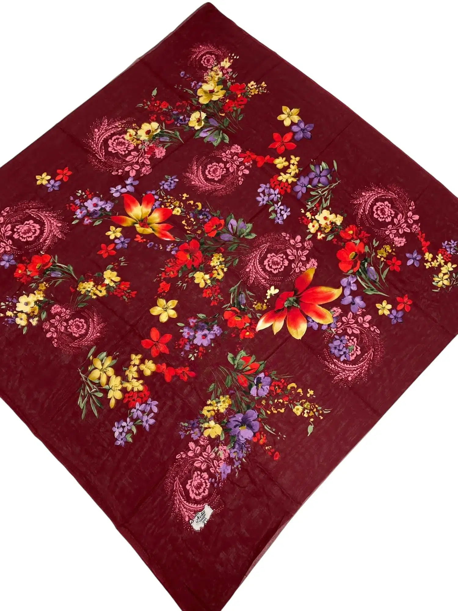 DESENLİ OYALIK BORDO (B3-M4)