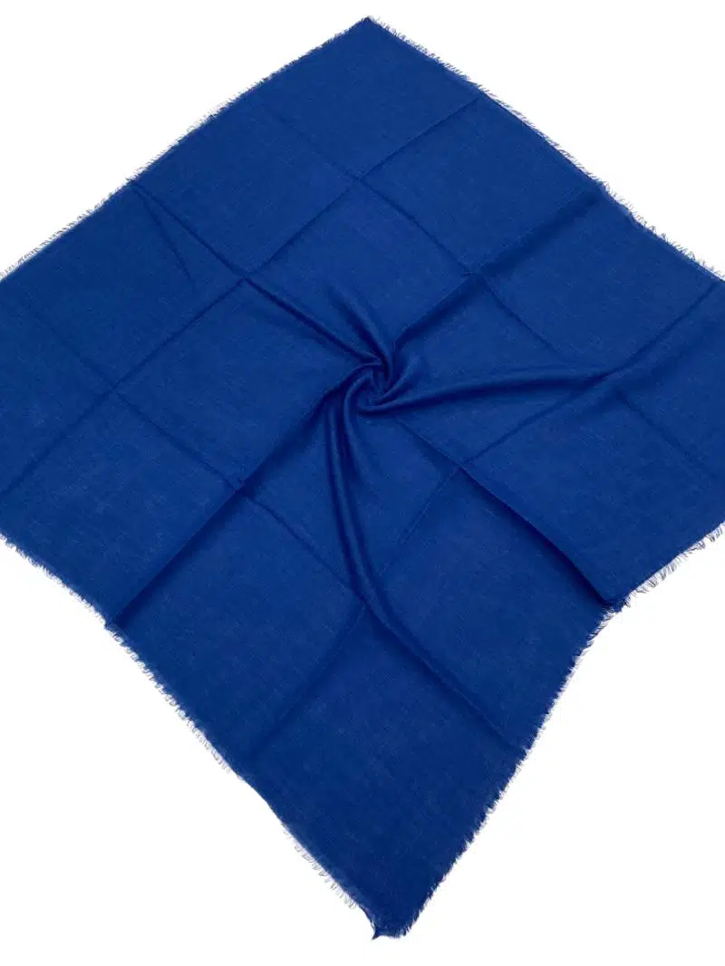 FLAMLI DÜZ RENK SAKS MAVİSİ (A2M1)