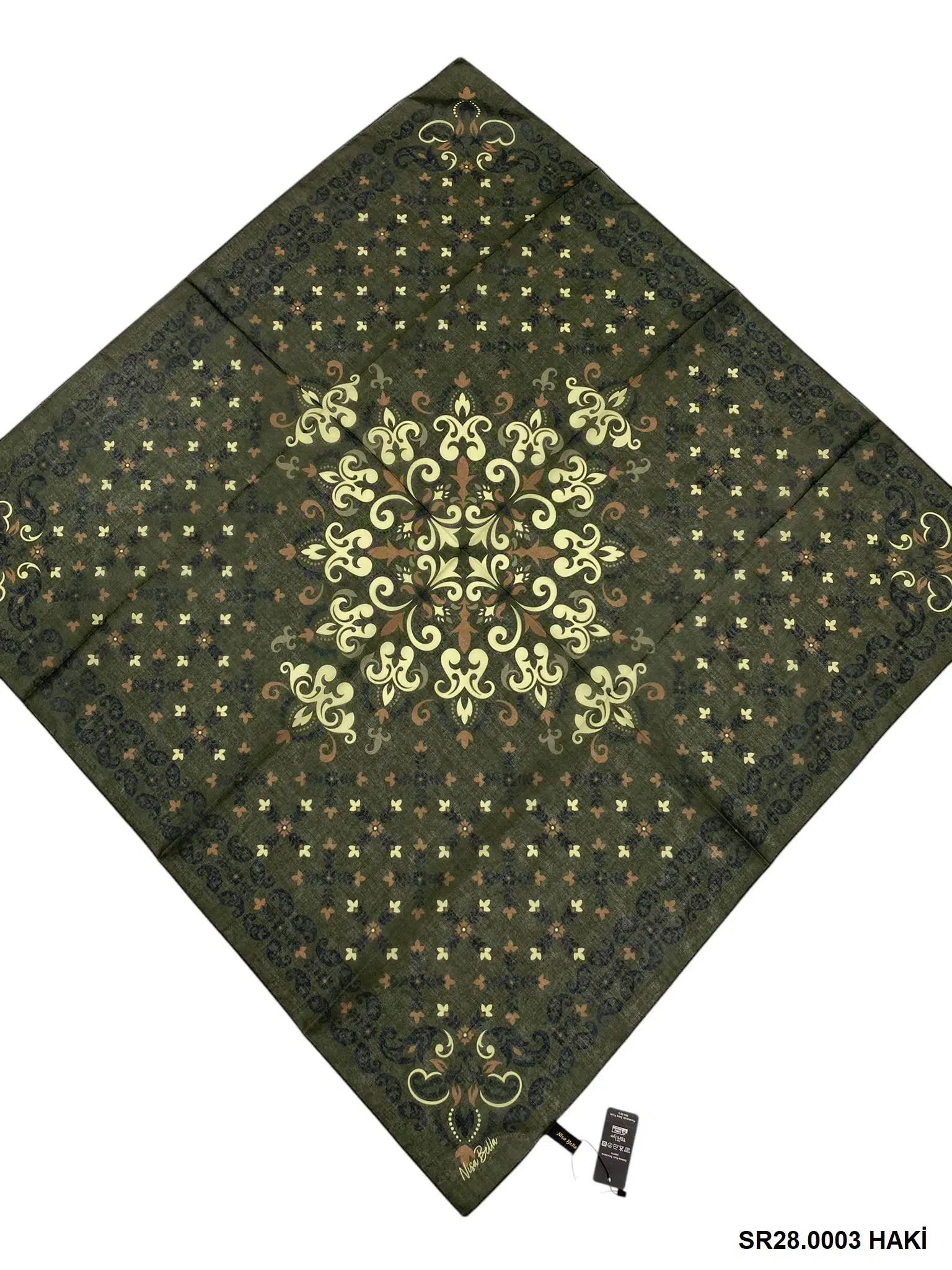 RETRO SOFT EŞARP HAKİ (SR28)