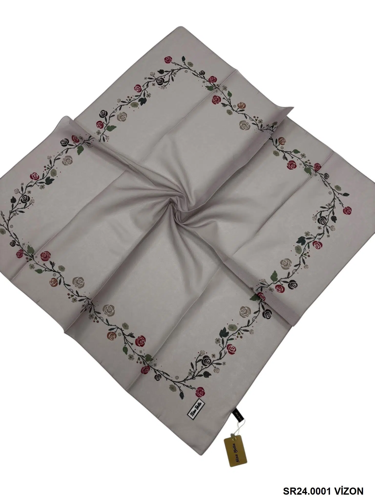RETRO SOFT EŞARP VİZON (SR 24)