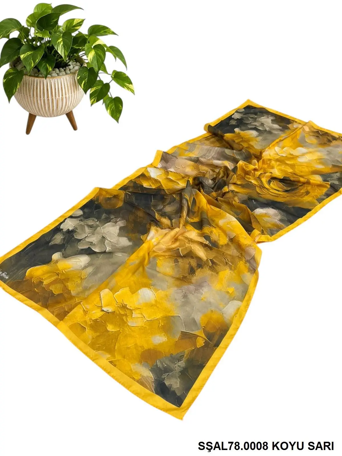 SOFT ŞAL KOYU SARI (SŞAL78)